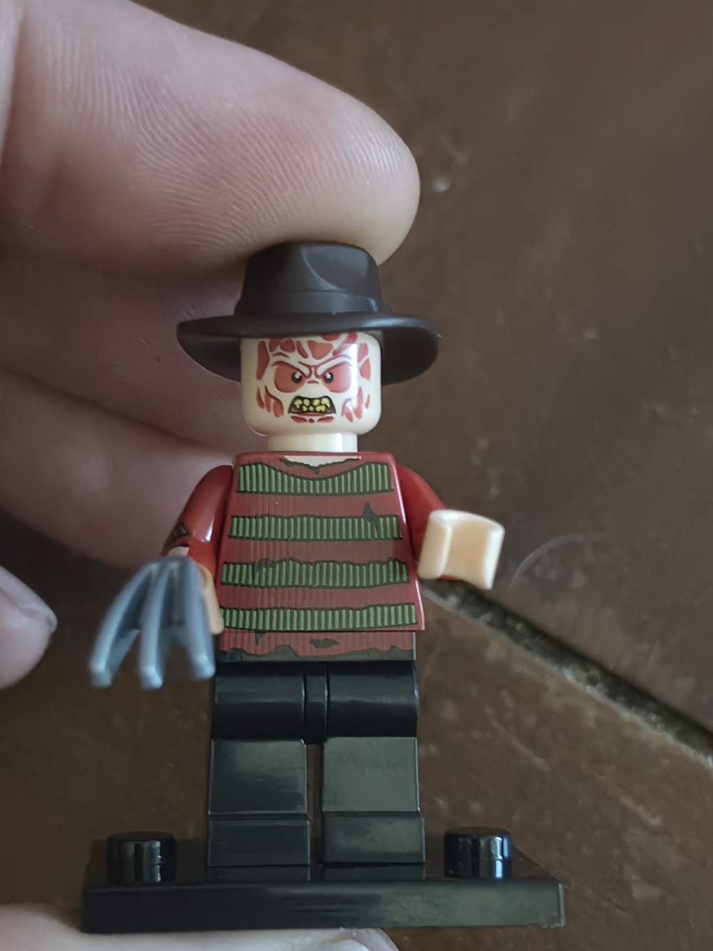 Brickopolis Freddy Krueger Minifigure Nightmare On Elm
